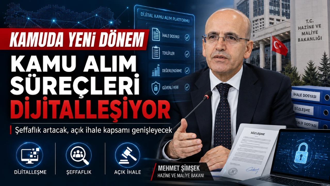 Kamuda Yeni D&ouml;nem: Kamu Alım S&uuml;re&ccedil;leri Dijitalleşiyor