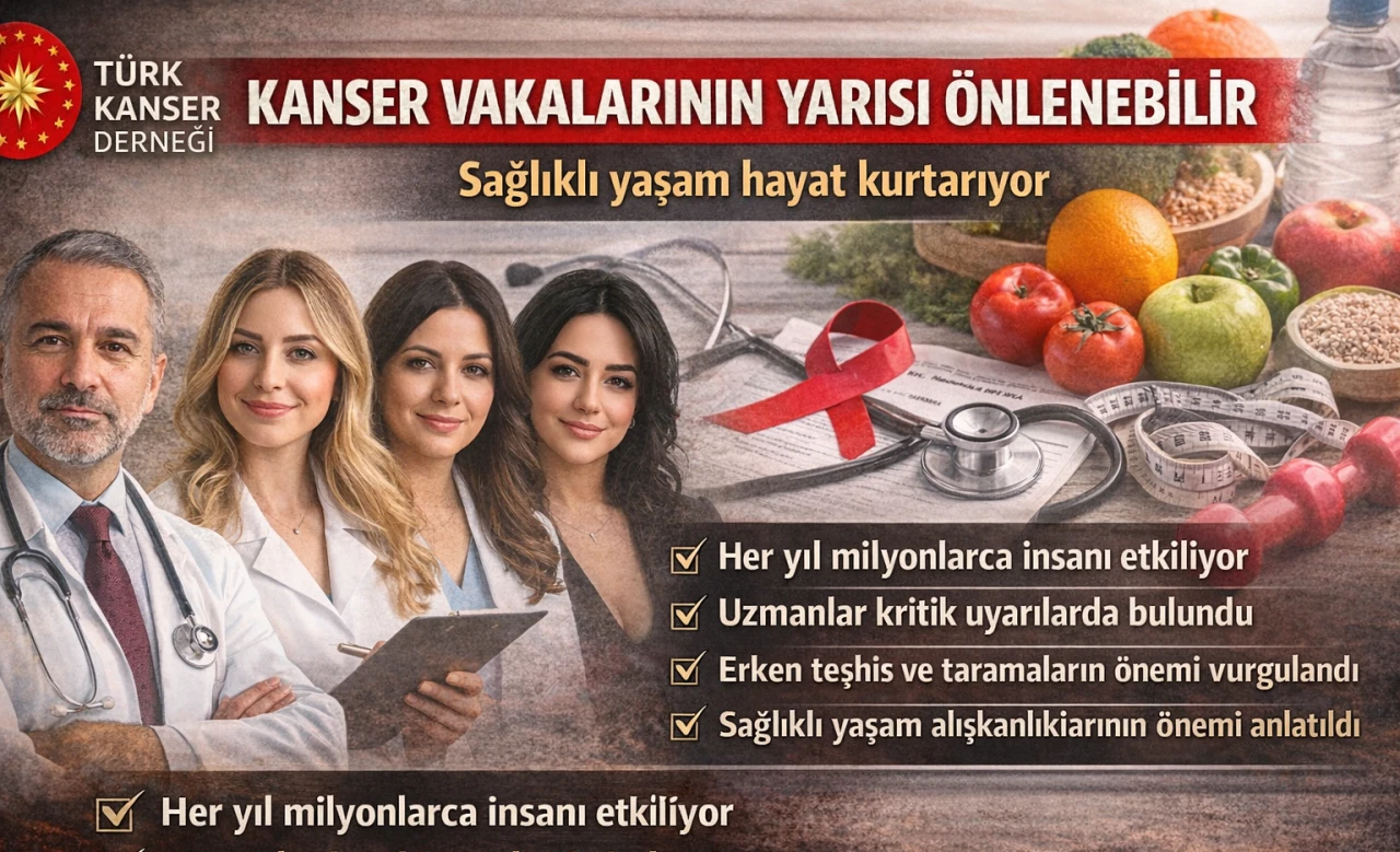 Kanser vakalarının yarısı &ouml;nlenebilir
