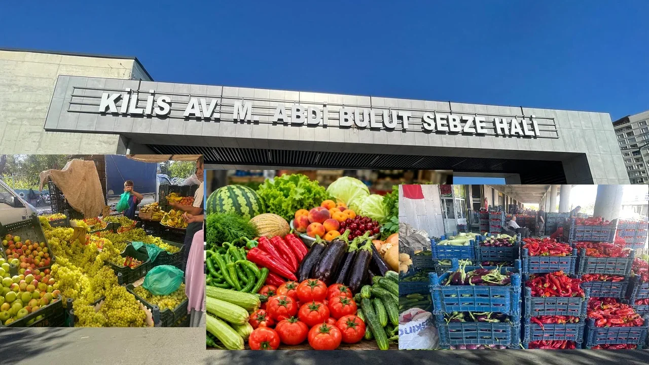 Kilis Halinde Fiyatlar Güncellendi! İşte Sebze ve Meyvelerin Yeni Fiyatları