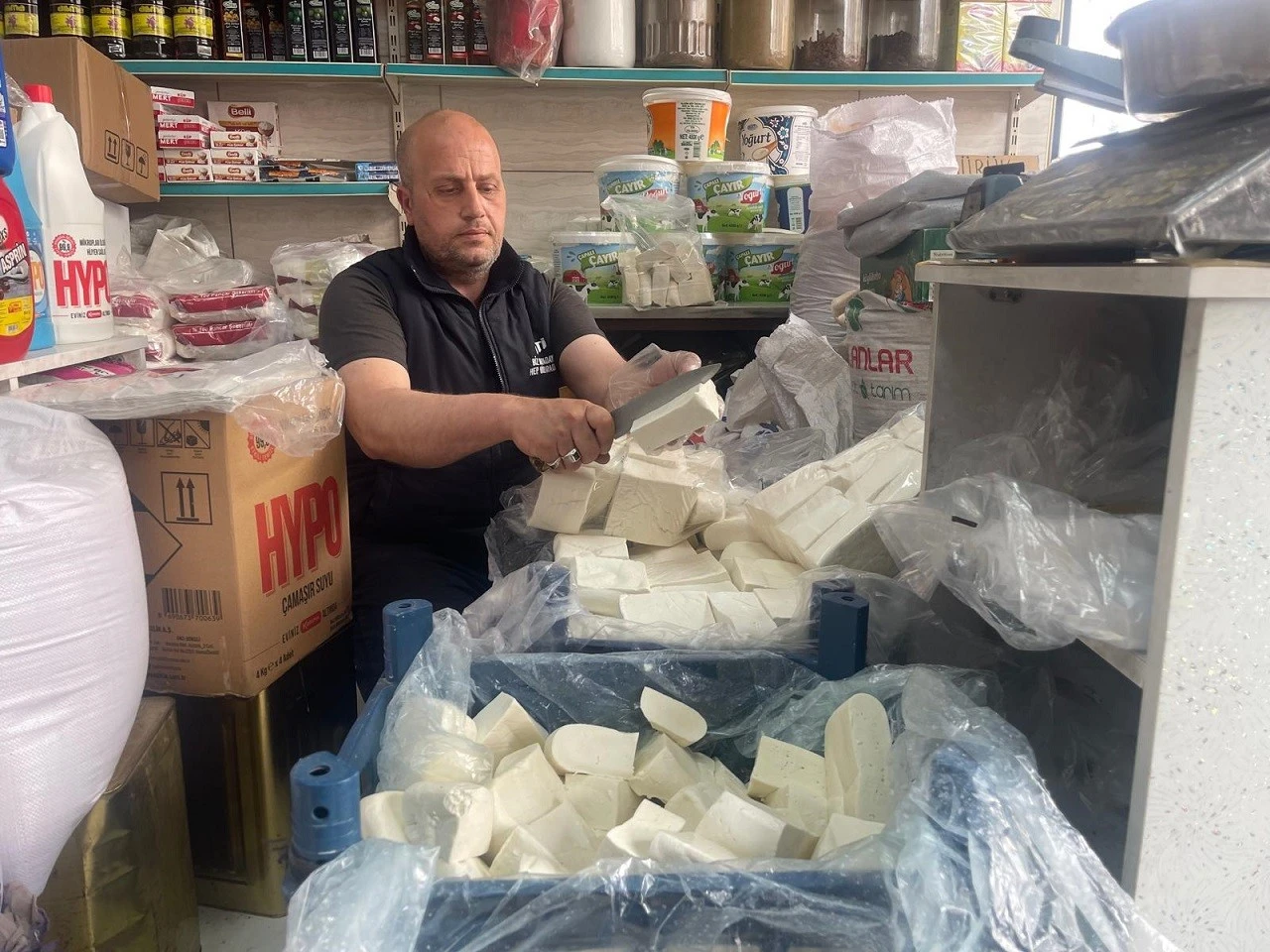 Kilis&rsquo;in Meşhur Ke&ccedil;i Peyniri T&uuml;rkiye&rsquo;nin D&ouml;rt Bir Yanına G&ouml;nderiliyor