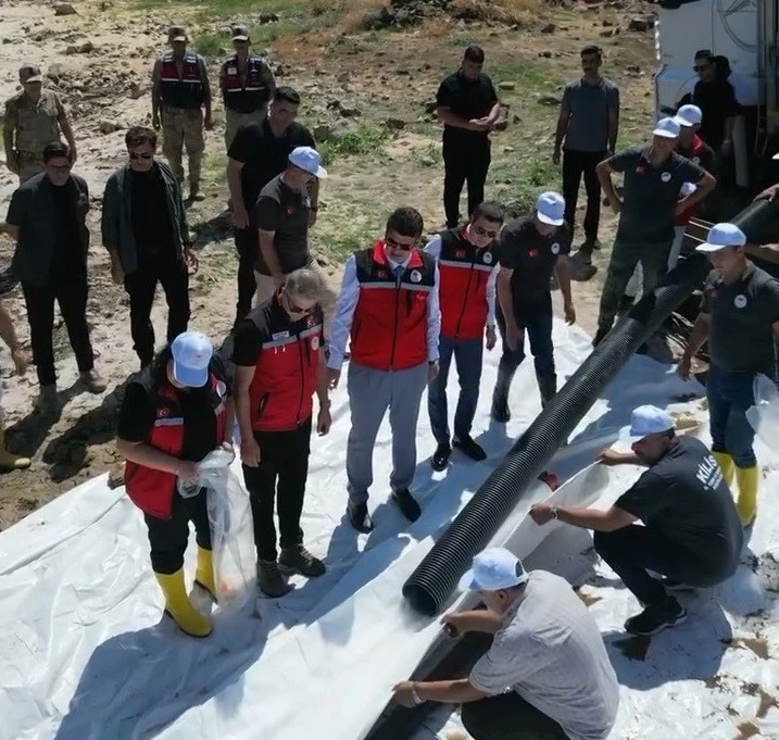 Kilis&rsquo;te 600 Bin Yavru Sazan Bırakıldı!