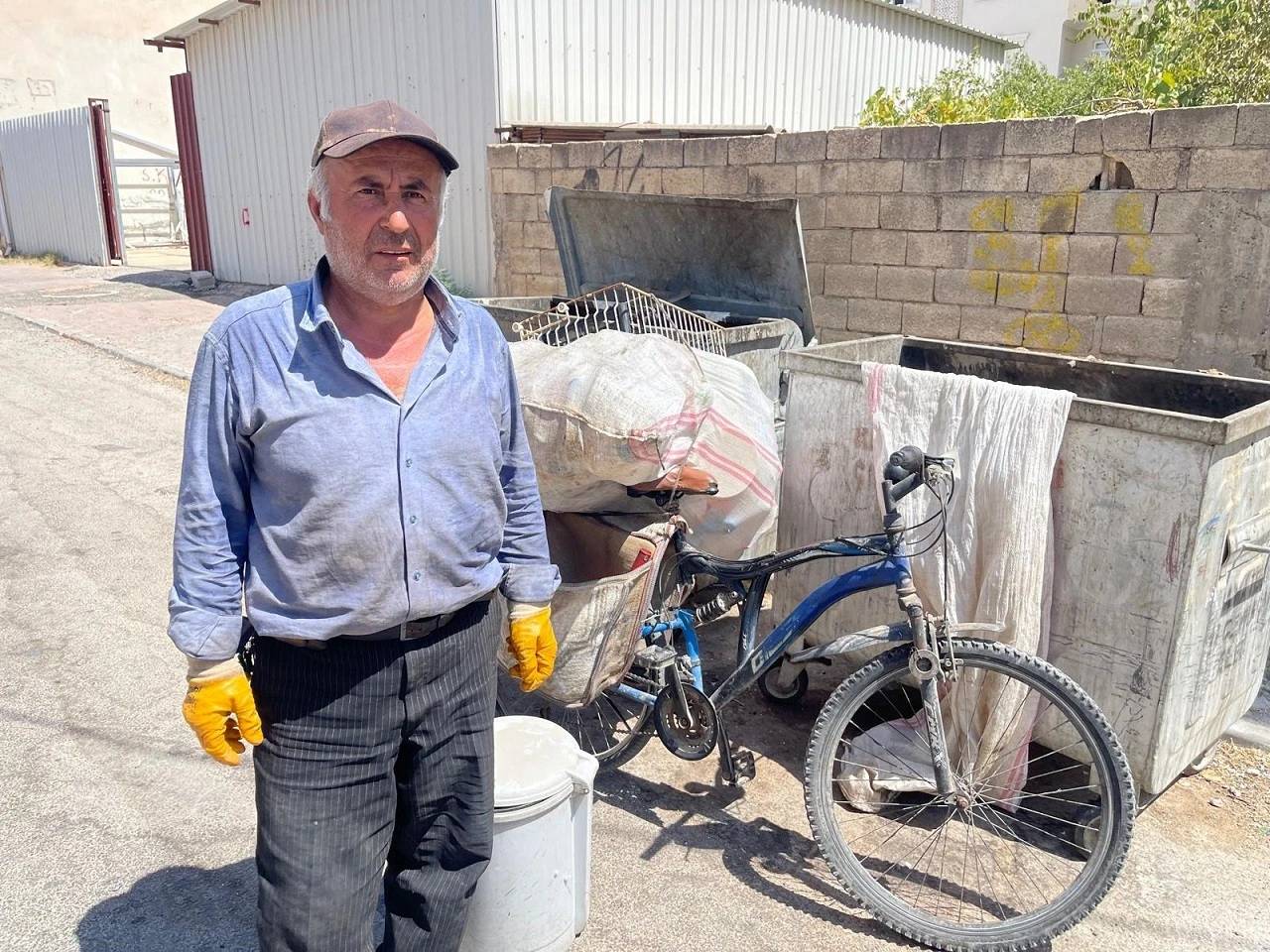 Kilis’te Çöpten Kazandı, Hırsızlar Bir Gecede Çaldı