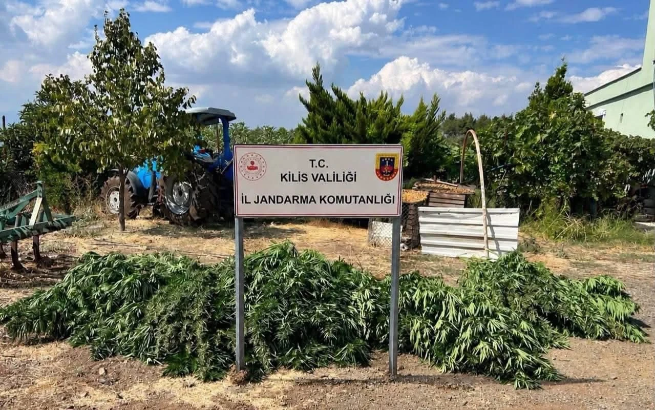 Kilis&rsquo;te Hisar K&ouml;y&uuml;&rsquo;nde Uyuşturucu Operasyonu