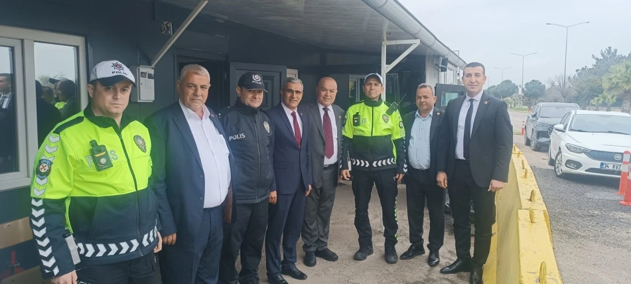 Kilis&rsquo;te Muhtarlardan Polis Haftası&rsquo;nda Anlamlı Ziyaret