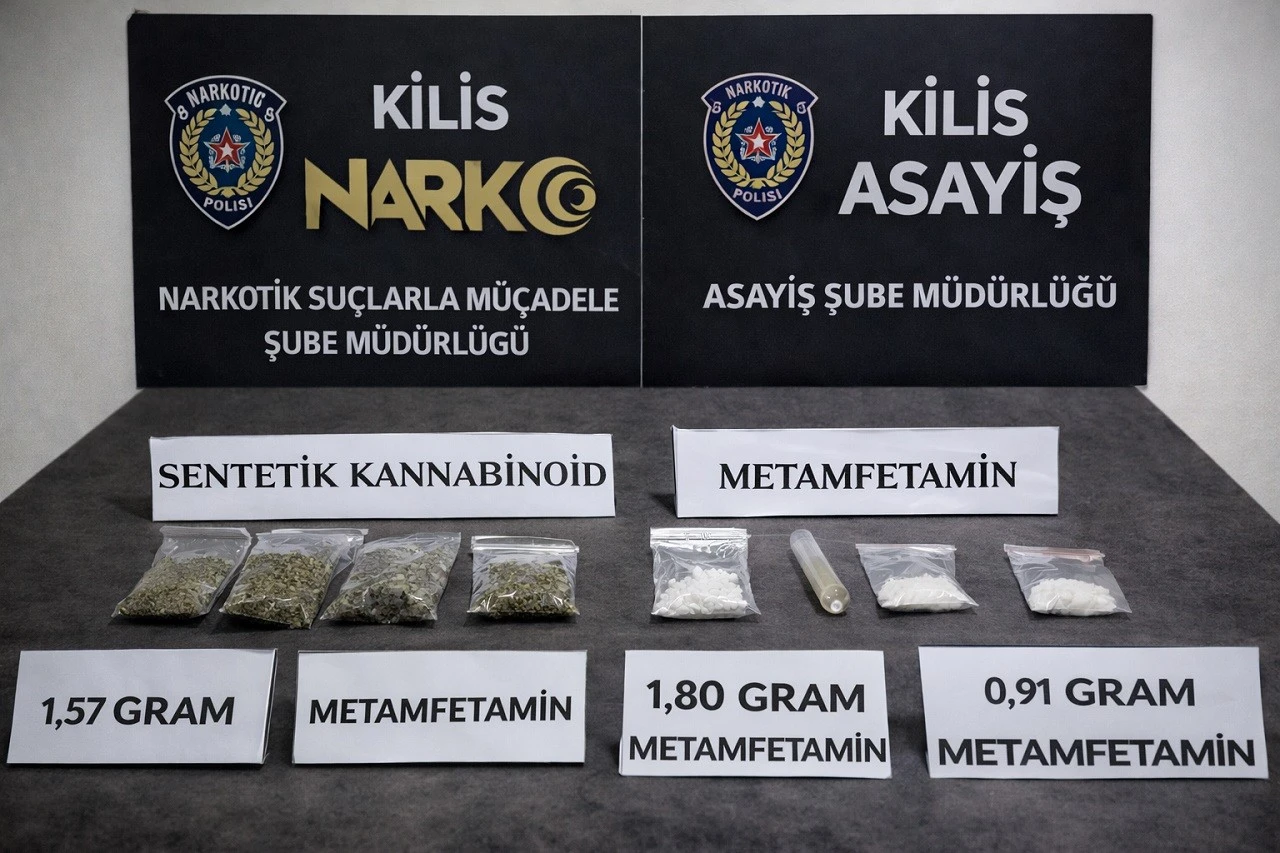 Kilis&rsquo;te Narkotik ve Asayiş Ekiplerinden Peş Peşe Operasyon!