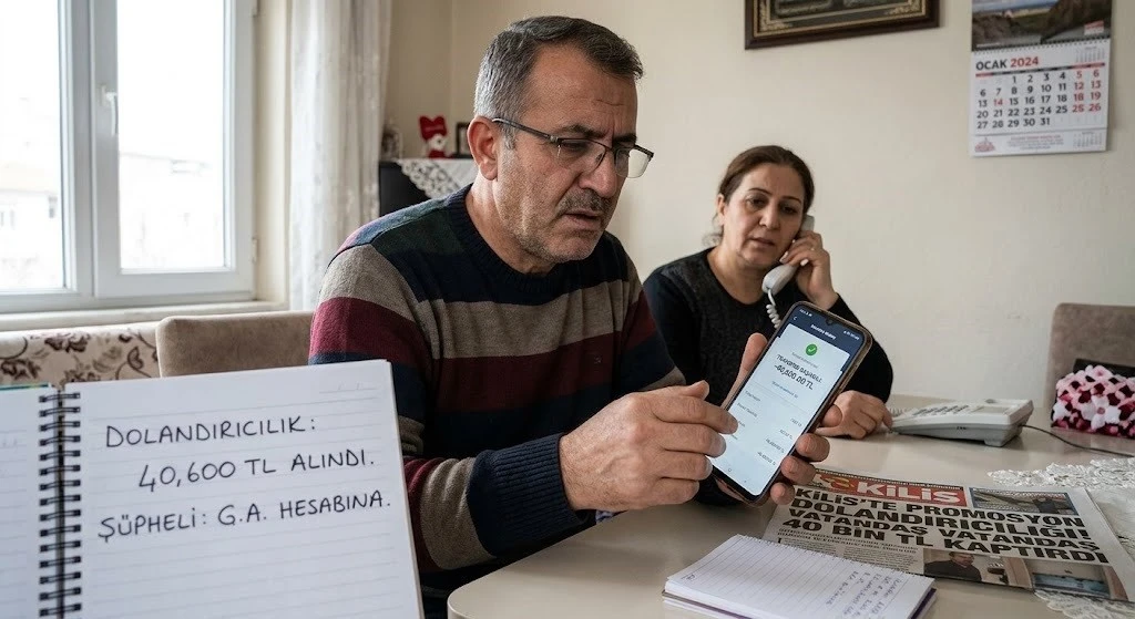  Kilis&rsquo;te Pes Dedirten Dolandırıcılık!