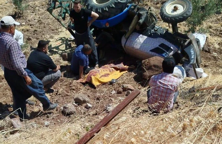 Kilis&rsquo;te Trakt&ouml;r&uuml;n Altında Kalan &Ccedil;ift&ccedil;i Hayatını Kaybetti
