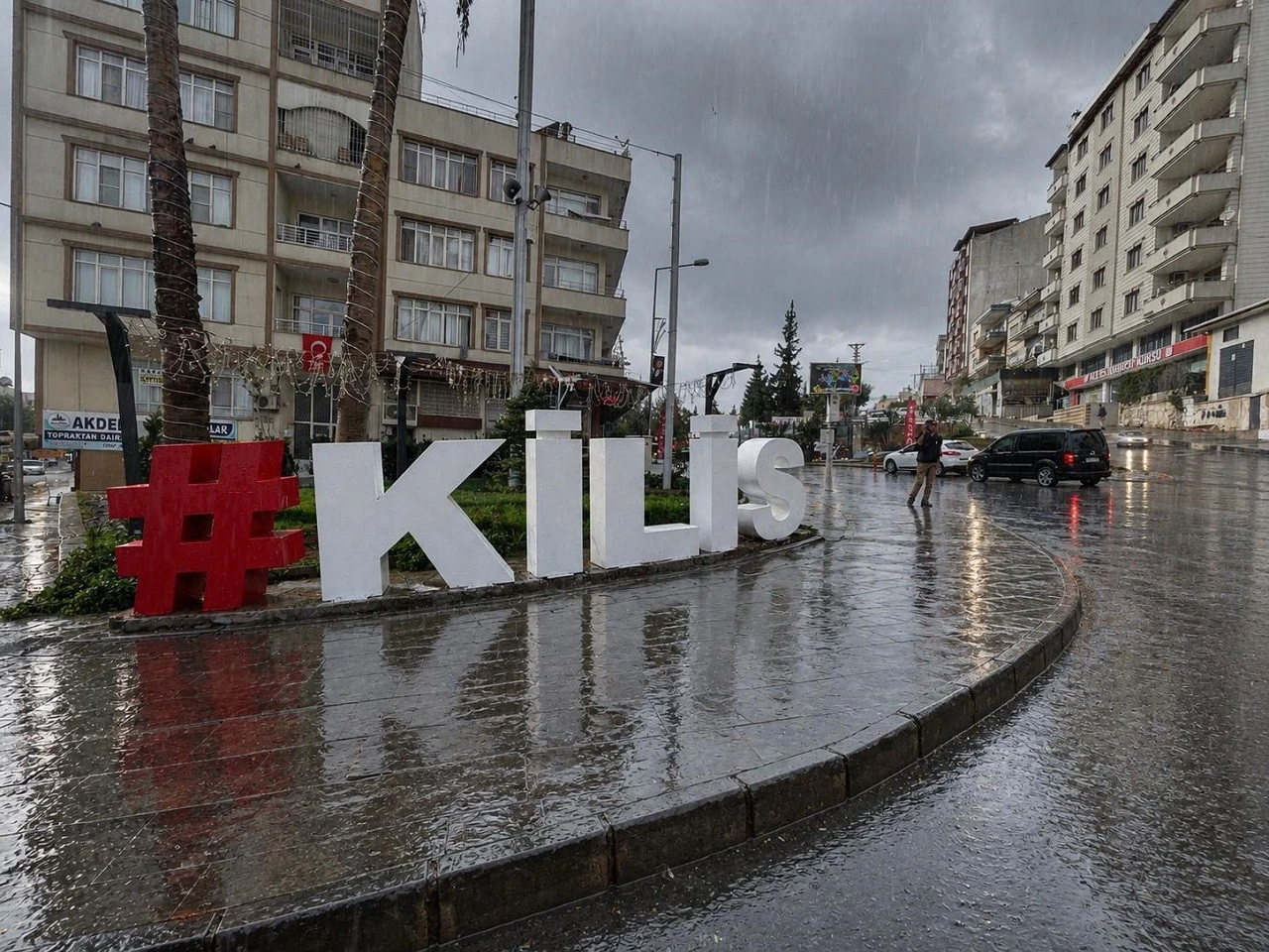 Kilis&rsquo;te Yağış Başladı! Bug&uuml;n Yağmur Etkisini S&uuml;rd&uuml;recek