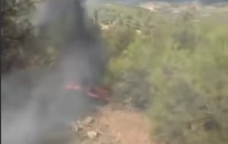 Kilis&rsquo;te Yıldırım Orman Yangınına Neden Oldu! Ekipler 20 Dakikada M&uuml;dahale Etti
