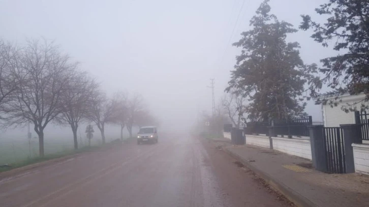Kilis'te yoğun sis!