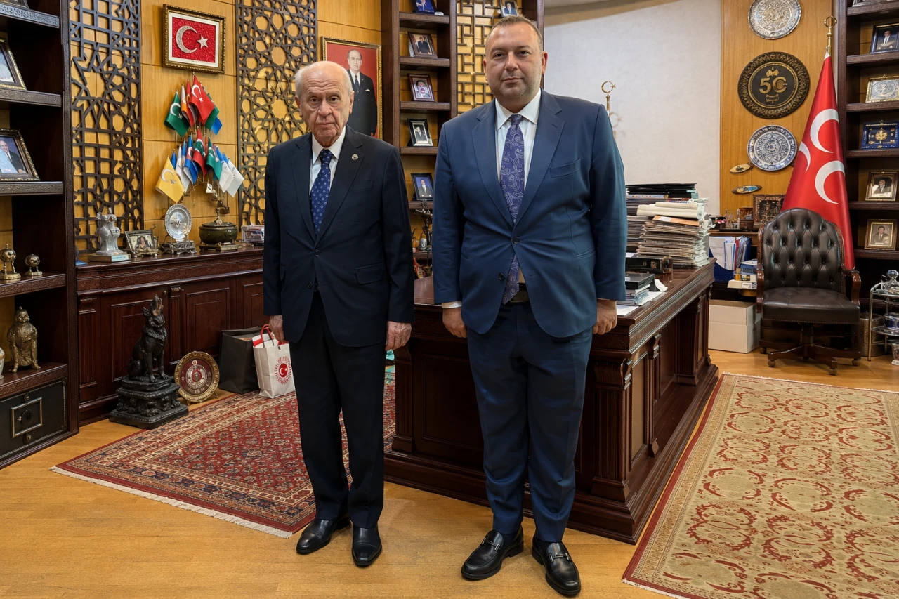 Kilisli &Ouml;zyardımcı, Devlet Bah&ccedil;eli ile G&ouml;r&uuml;şt&uuml; 