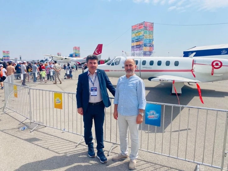 KİYÜ Rektörü Karacoşkun, TEKNOFEST'i Ziyaret Etti