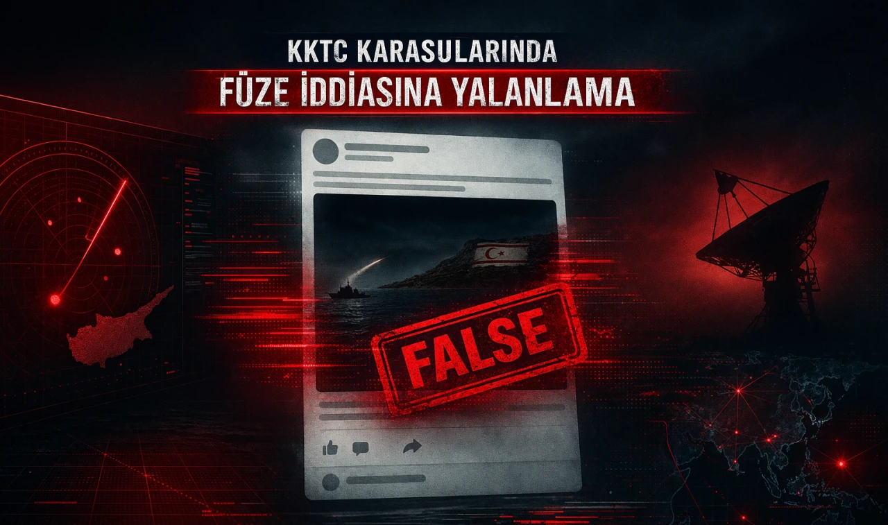 KKTC Karasularında F&uuml;ze İddiasına Yalanlama