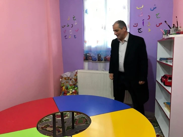 Müftü Şahin, Kur’an Kursu’nda incelemelerde bulundu