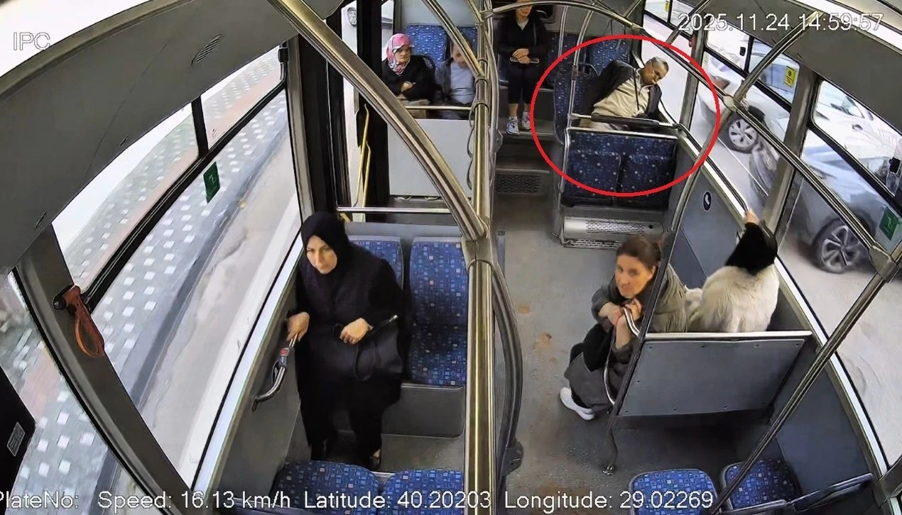 Otobüste fenalaşan yolcu için zamanla yarış