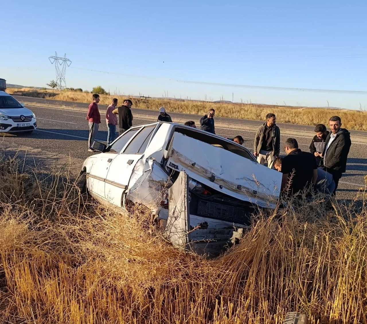 Otomobil şarampole indi: 2 yaralı