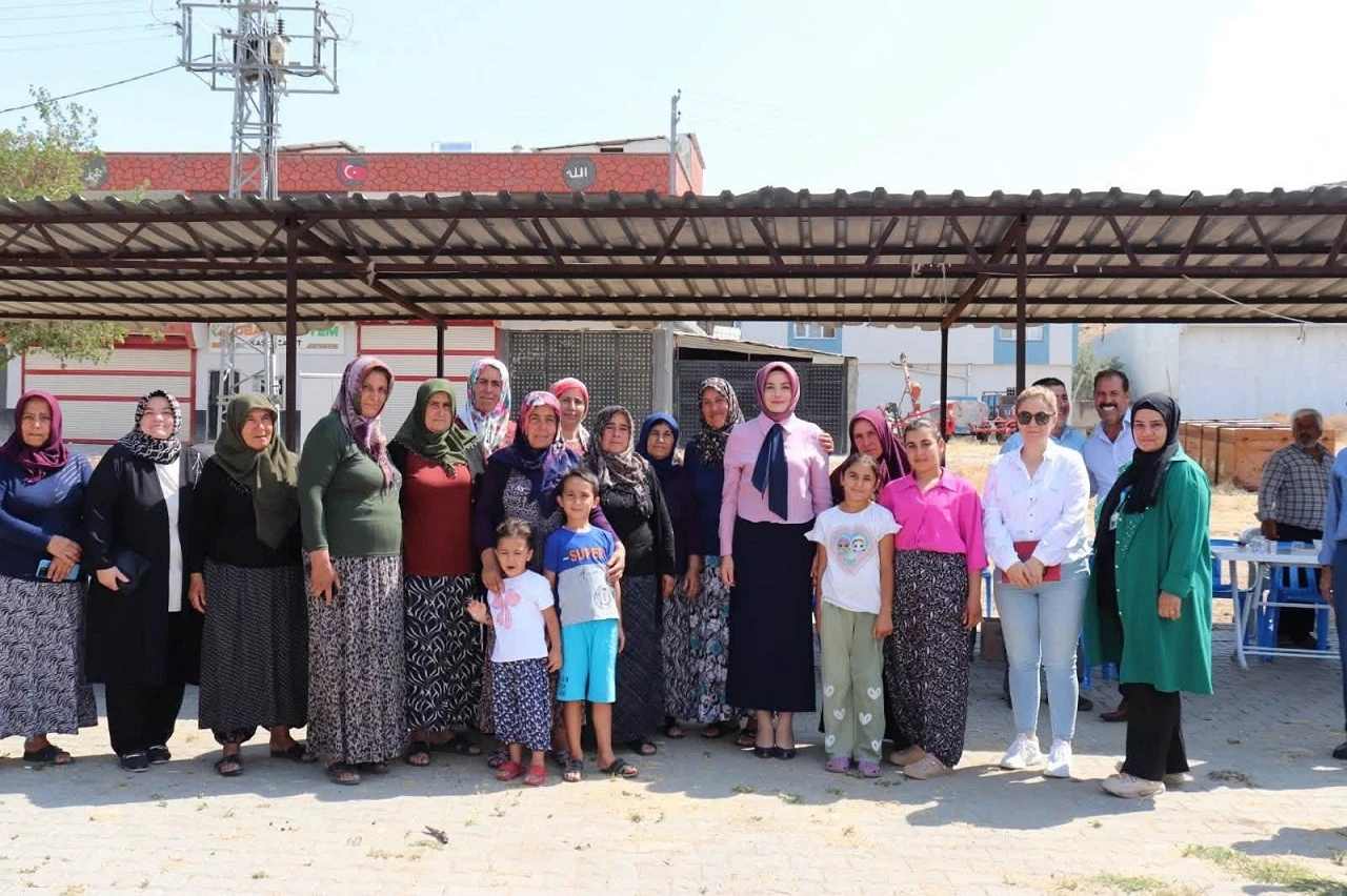 Polatbey (Cercik) K&ouml;y&uuml;&rsquo;nde Kaymakam Esra Bozan&rsquo;a Sıcak Karşılama