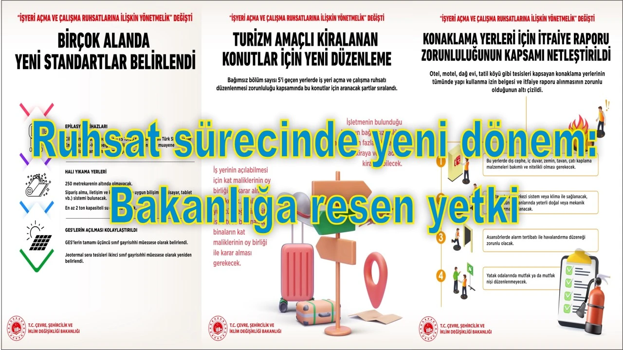 Ruhsat sürecinde yeni dönem