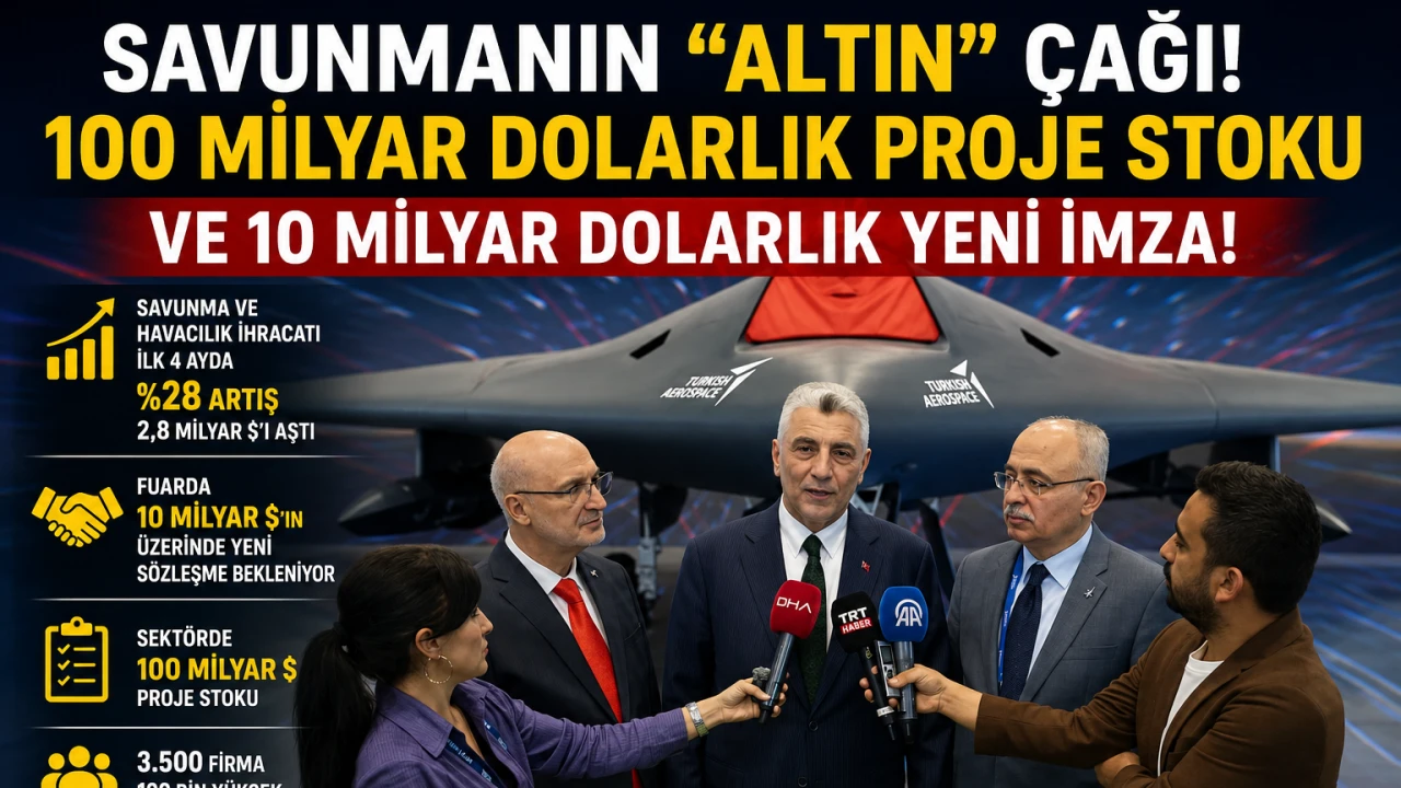 Savunma Sanayisinde Dev Sı&ccedil;rama: 100 Milyar Dolarlık Proje Stoku