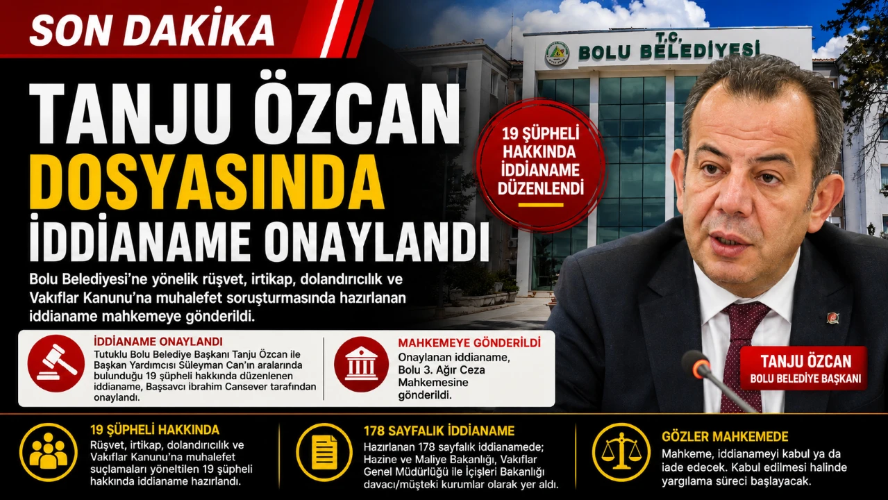 Tanju &Ouml;zcan Dosyasında İddianame Onaylandı