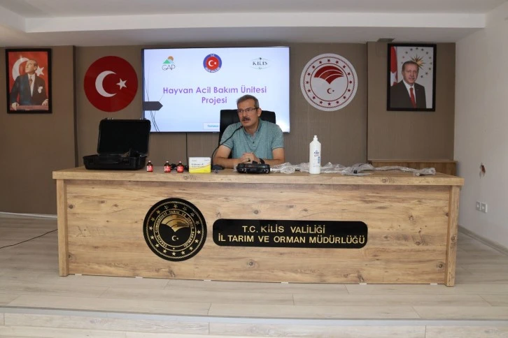 Tarım ve Orman Müdürlüğünden Hayvan Acil Bakım Ünitesi Projesi