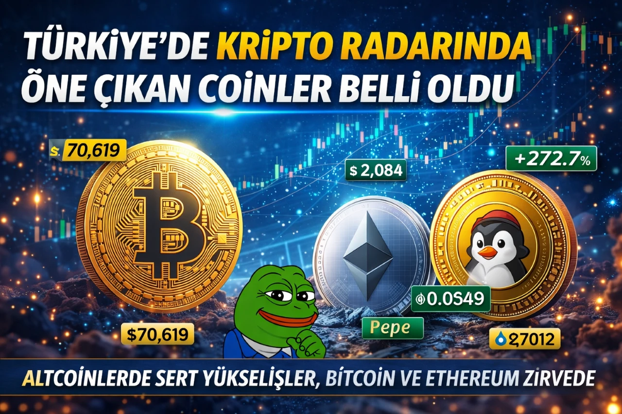 T&uuml;rkiye&rsquo;de kripto radarında &ouml;ne &ccedil;ıkan coinler belli oldu