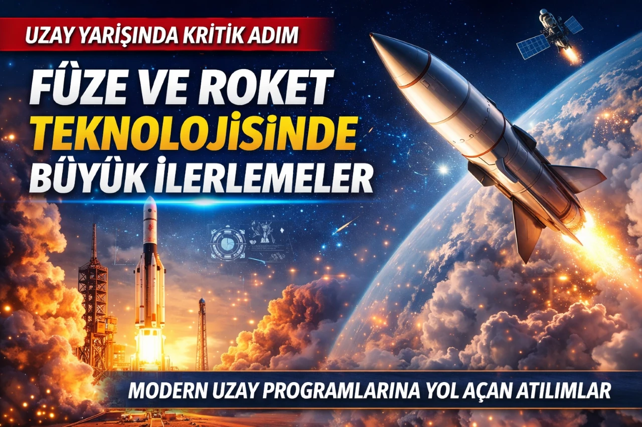Uzay Yarışında Kritik Adım: F&uuml;ze ve Roket Teknolojisinde B&uuml;y&uuml;k İlerlemeler