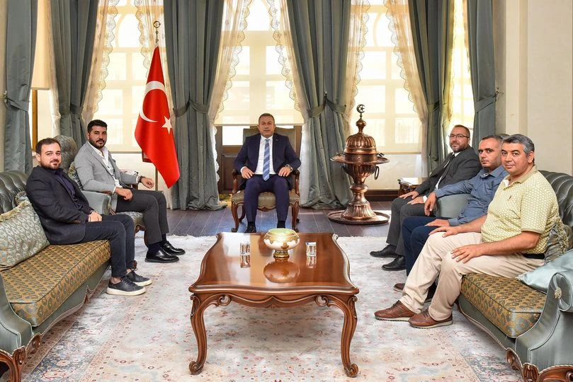 Vali Şahin, MÜSİAD Kilis Şubesi Yönetimini Kabul Etti