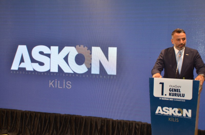 ASKON BAŞKANI ORHAN AYDIN SAHABELER ŞEHRİ KİLİS'TEN KONUŞTU;  "PANDEMİ DÖNEMİNDE EKONOMİSİ ÇİN'DEN SONRA GELİŞEN ÜLKEYİ