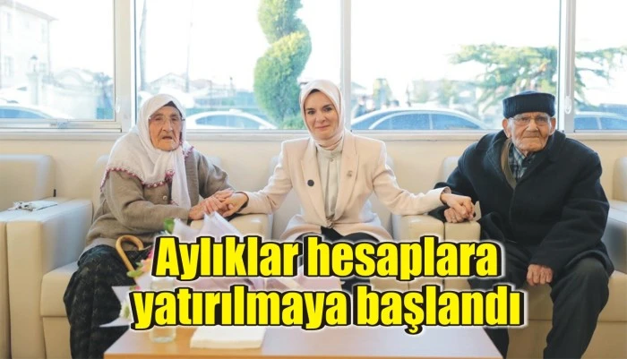 Aylıklar hesaplara yatırılmaya başlandı