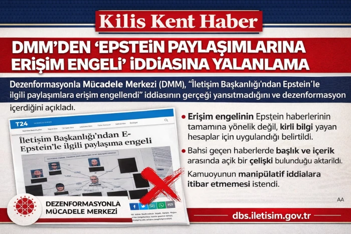 DM Merkezi&rsquo;nden Epstein İddialarına Yalanlama