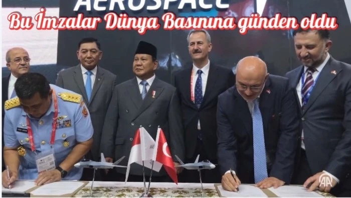 Dünya basını, KAAN'ın Endonezya'ya ihracını manşetten gördü