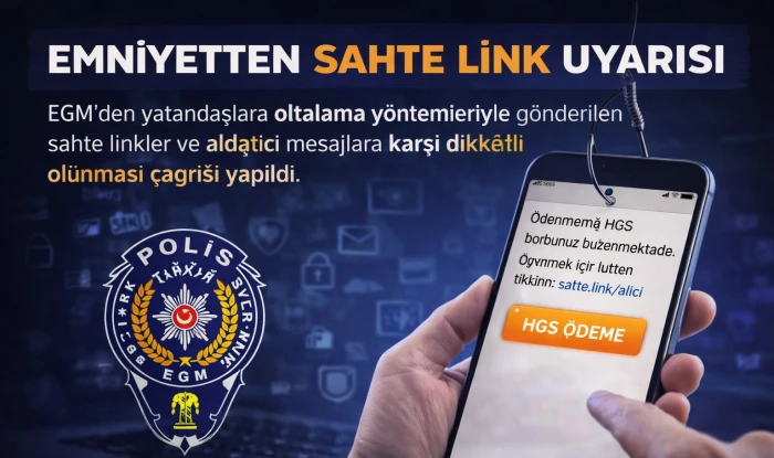 Emniyetten sahte link uyarısı