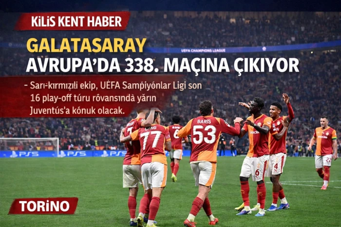 Galatasaray Avrupa&rsquo;da 338. Ma&ccedil;ına &Ccedil;ıkıyor