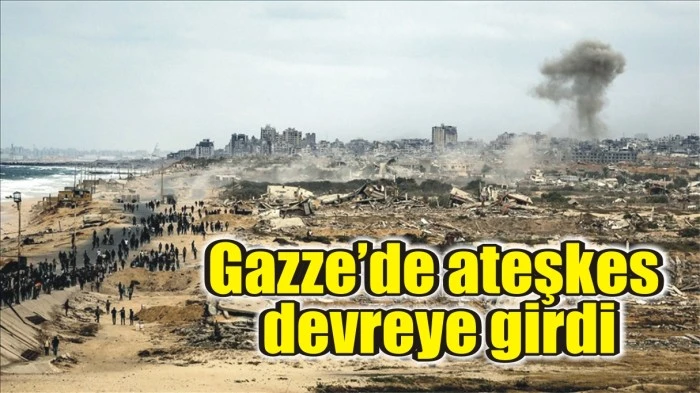 Gazze’de ateşkes devreye girdi
