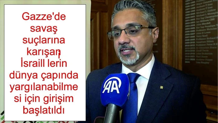 Gazze'de savaş suçlarına karışan İsraillilerin dünya çapında yargılanabilmesi için girişim başlatıldı