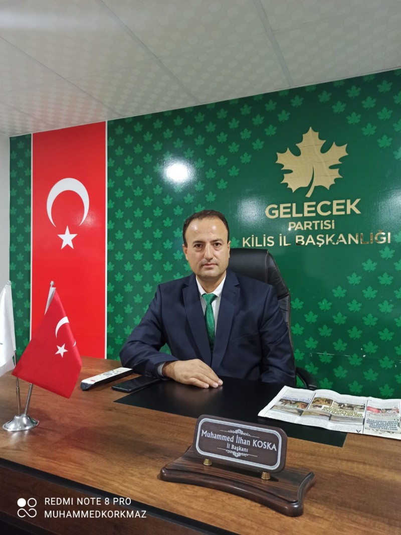 GELECEK PARTİSİ İL BAŞKANI MUHAMMED İLHAN KOSKA,  "EMEKLİLİKTE YAŞA TAKILANLARIN SORUNLARINI BİZ ÇÖZECEĞİZ"