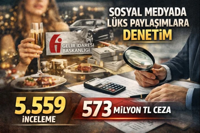 GİB: Sosyal Medyadaki Aşırı L&uuml;ks Harcama Paylaşımları Takipte