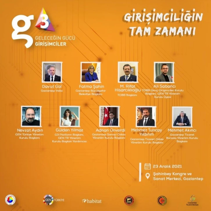 GİRİŞİMCİ VE GİRİŞİMCİ ADAYLARI GAZİANTEP'TE BULUŞUYOR