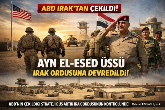 ABD Irak’tan Çekildi, Ayn el-Esed Üssü Irak Ordusuna Devredildi