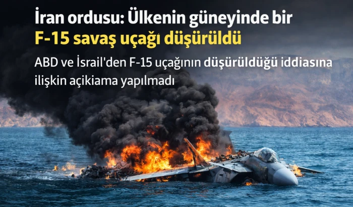 İran: G&uuml;neyde bir F-15 d&uuml;ş&uuml;rd&uuml;k
