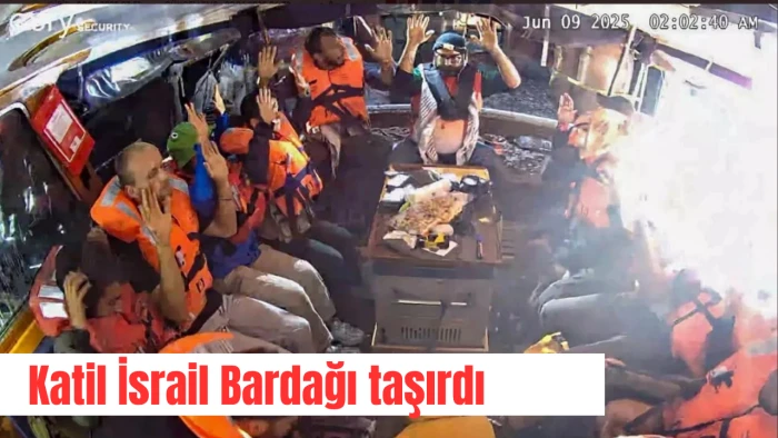 Katil İsrail Bardağı taşırdı