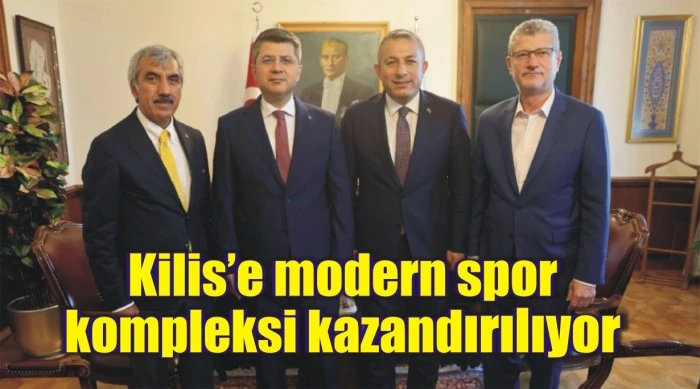 Kilis’e modern spor kompleksi kazandırılıyor