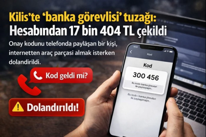 Kilis&rsquo;te &ldquo;banka g&ouml;revlisi&rdquo; tuzağı