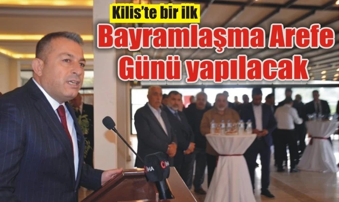 Kilis’te Bir İlk: Bayramlaşma Töreni Arefe Günü Yapılacak