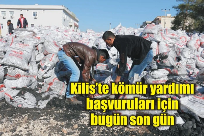 Kilis'te kömür yardımı başvuruları için bugün son gün