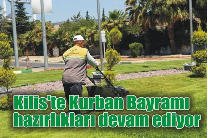 Kilis'te Kurban Bayramı hazırlıkları devam ediyor