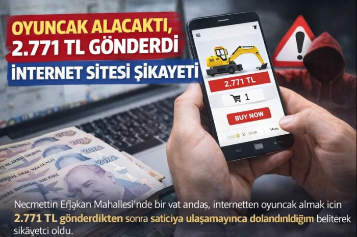 Kilisli İnternetten dolandırıldı