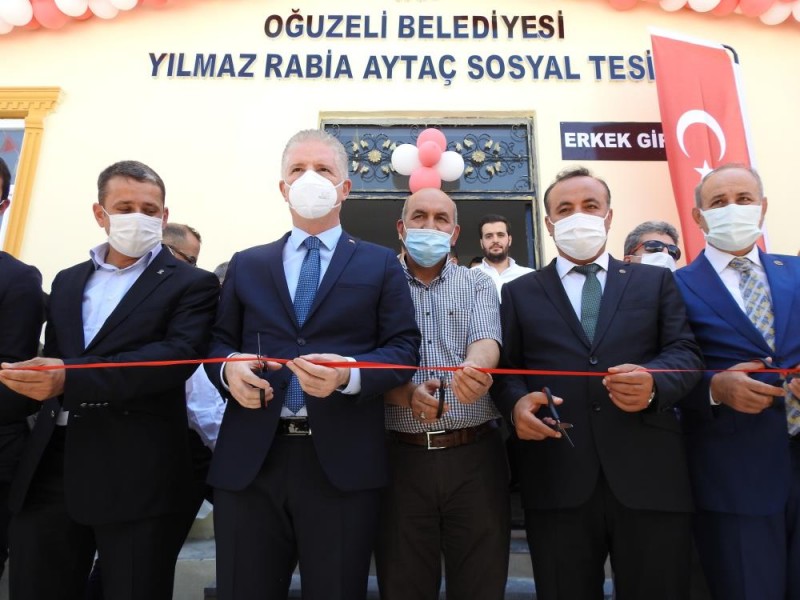OĞUZELİ BELEDİYESİNDEN BİR SOSYAL TESİS DAHA