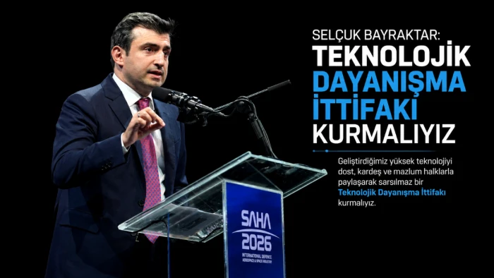 Sel&ccedil;uk Bayraktar: Teknolojik Dayanışma İttifakı Kurmalıyız